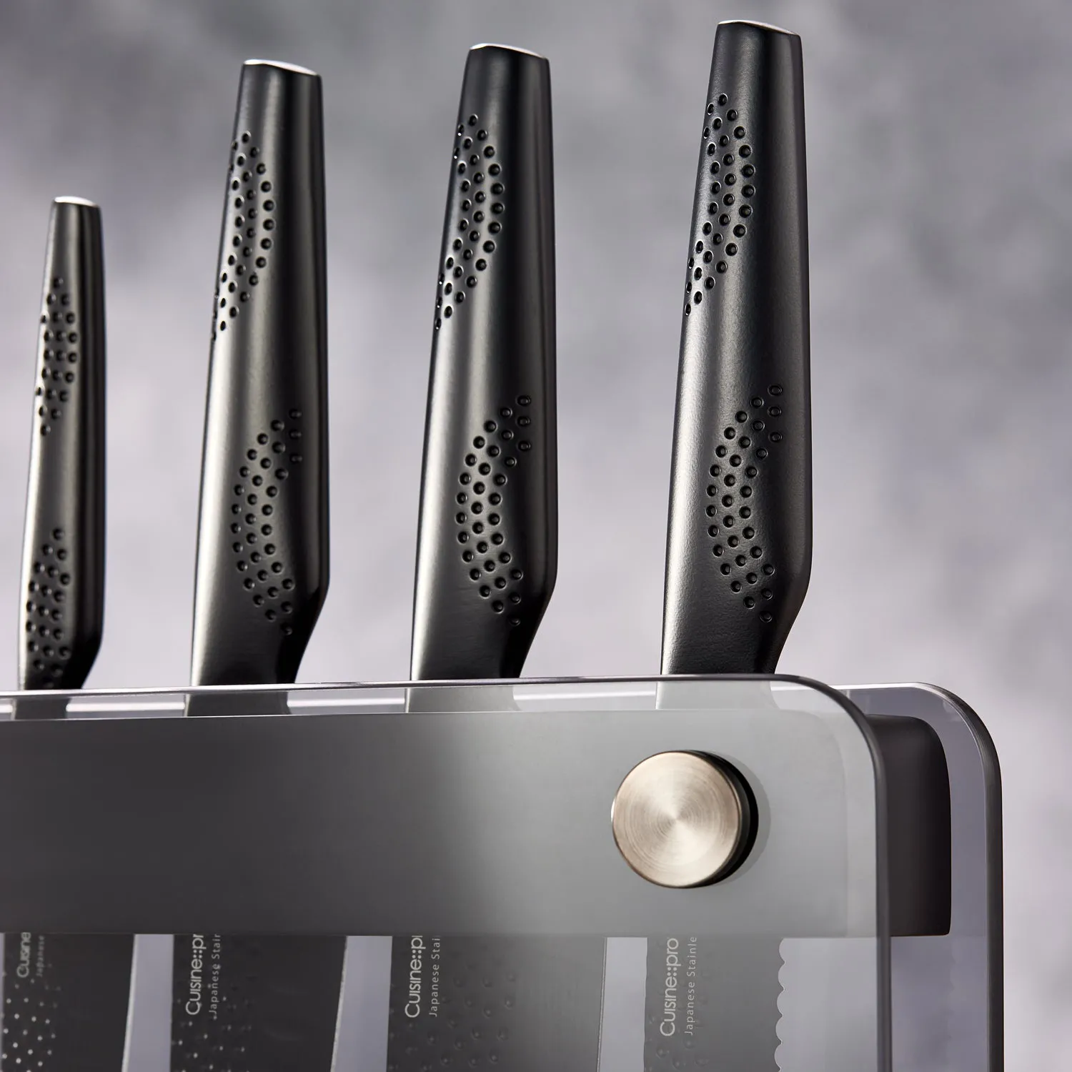 THE CUSTOM CHEF™ iD3® BLACK SAMURAI™ Sakai Knivblok - 7 dele