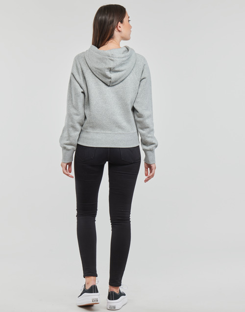 Converse - WORDMARK HOODIE VINTAGE - GREY HEATHER