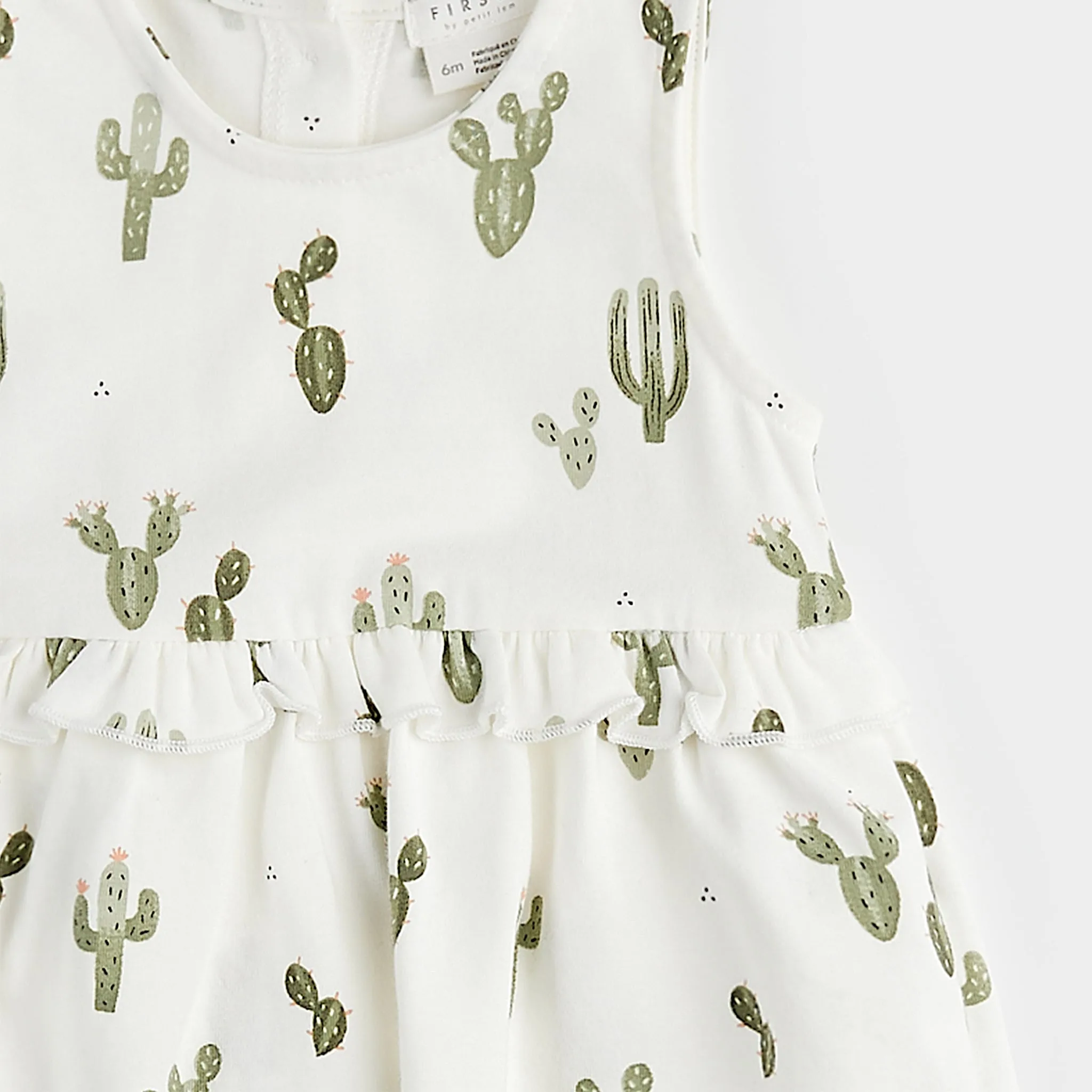 Firsts par Petit Lem Robe Cactus 3-24mois