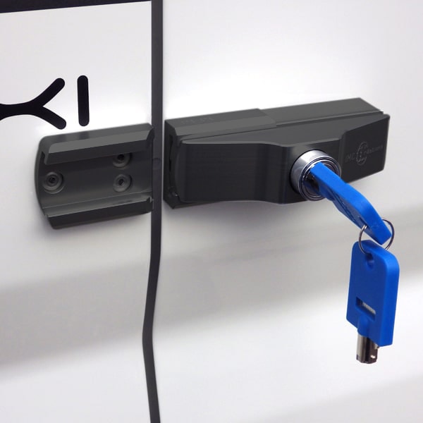 Lot de 2 Verrous IMC Portes Arrière et Latérale Fourgon noirs