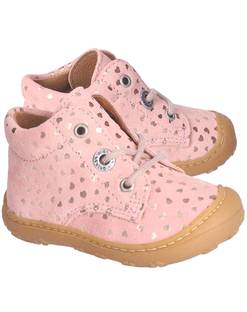 Lauflernschuhe DOTS in strawberry