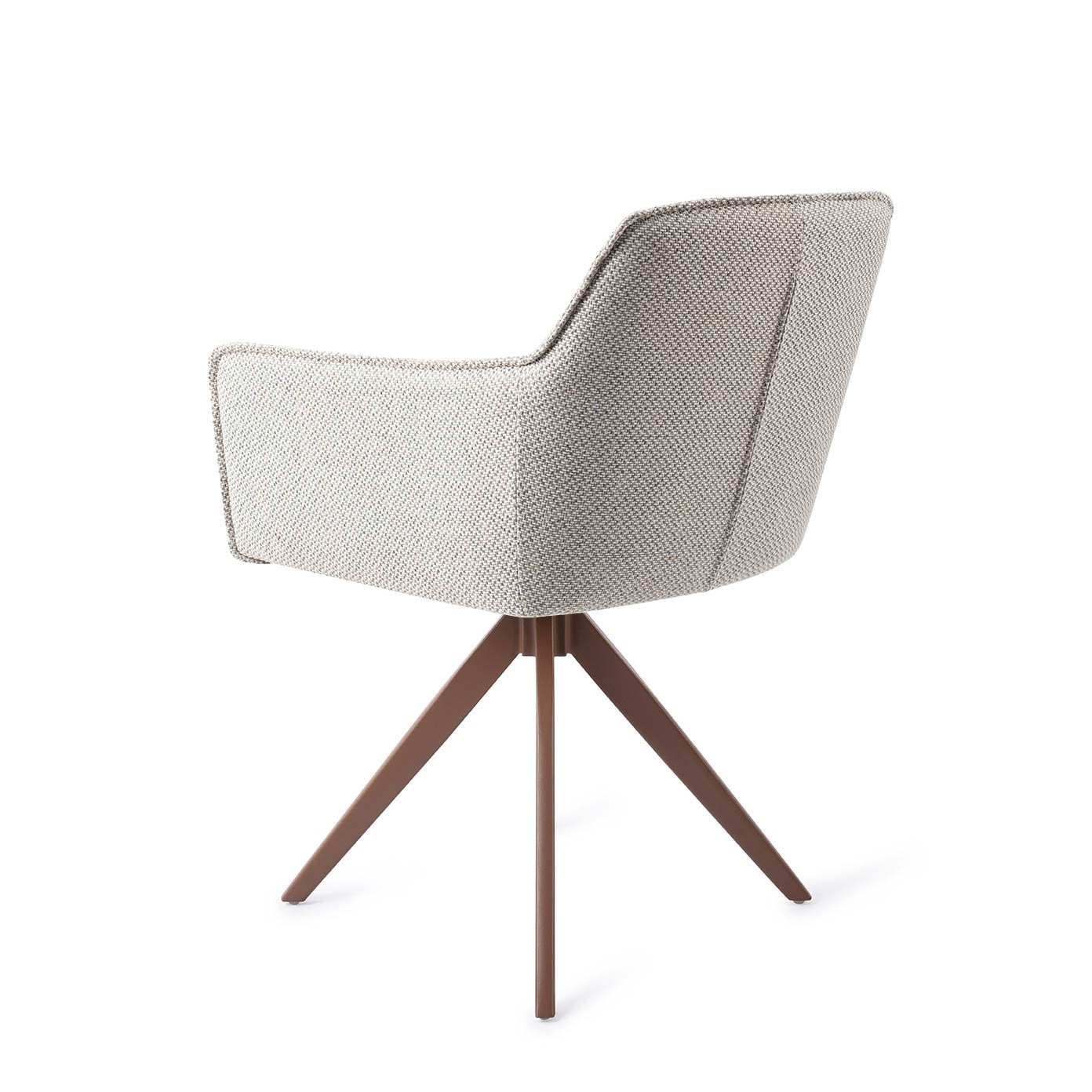 Jesper Home Eetkamerstoel Hofu - Turn Brown Checkers Charm