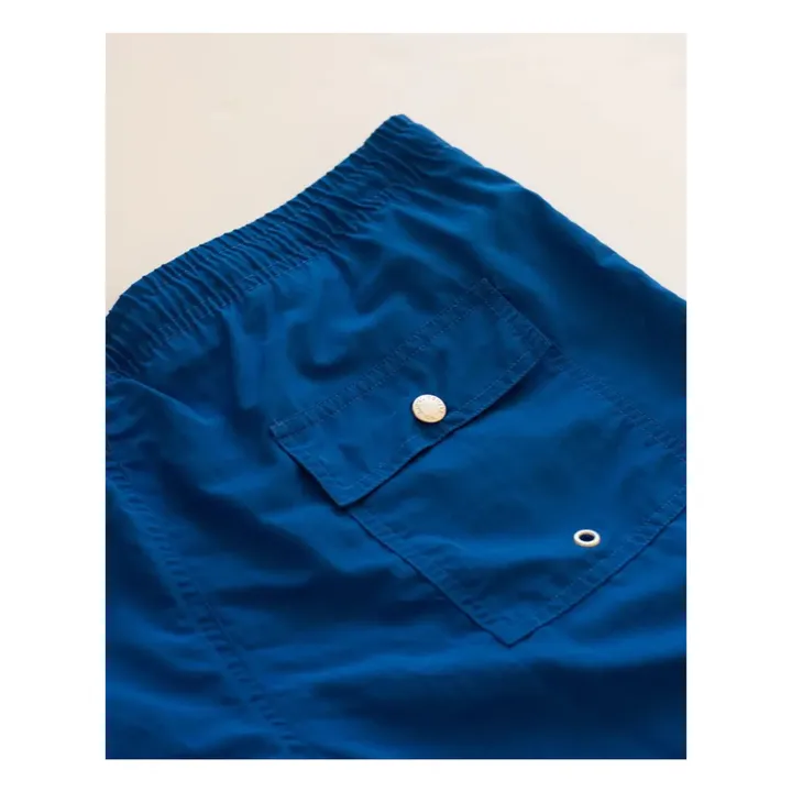 Bather Short de Bain Solid Fibres Recyclées | Bleu