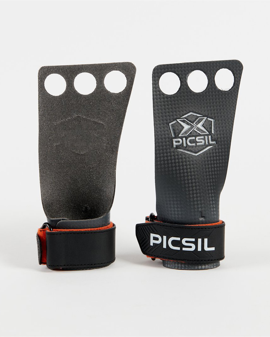 Picsil RX Grips 3 Holes Orange