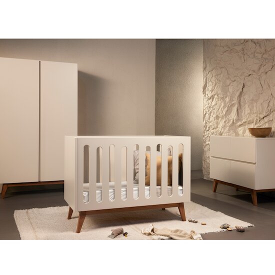 Trendy lit convertible 60x120   Argile        de               Quax