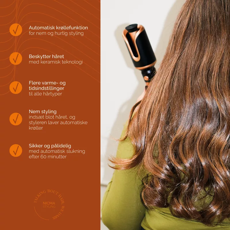 NICMA Styling Auto Twist Curler