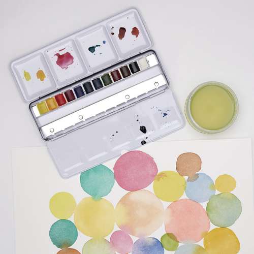 WINSOR & NEWTON Cotman™ erweiterbarer 12-teiliger Reisekasten
