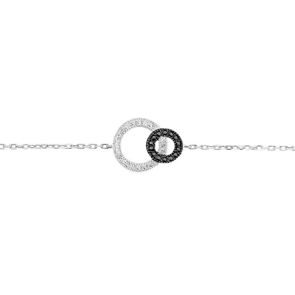Bracelet Diana Argent Blanc Oxyde De Zirconium
