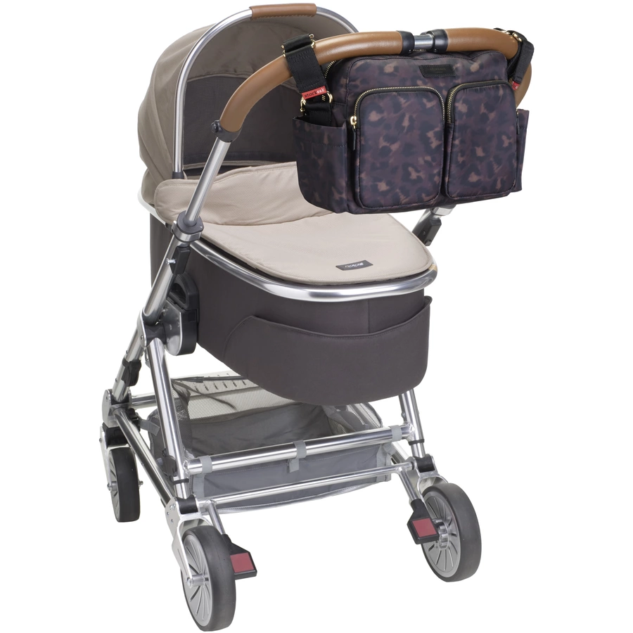 storksak Kinderwagen-Organiser Leopard Black