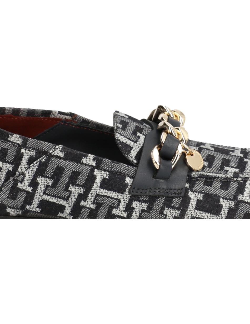 CHAIN LOAFER DENIM