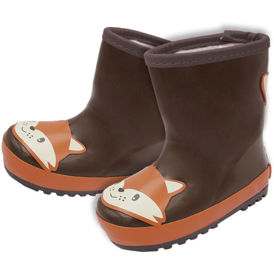 Maximo Gummistiefel Fuchs kastanie