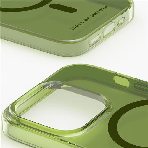iPhone 14 Pro Max MagSafe Hardcase Hülle Clear Case Designer (IDCLCMS-I2267P-450) - Khaki (Grün)