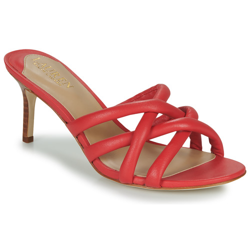 Lauren Ralph Lauren - LILIANA-SANDALS-HEEL SANDAL Rojo