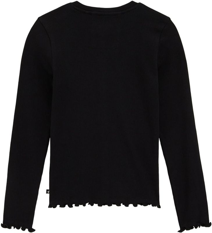 WE Fashion - Vest - Katoen met Elastaan - Met Knoopsluiting - Ronde Hals