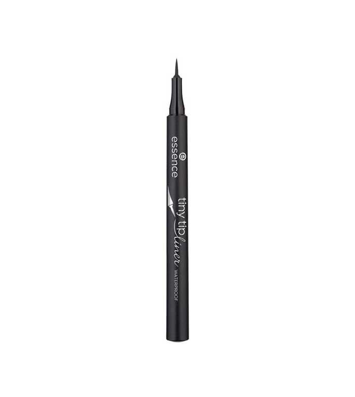 essence - Delineador à prova d'água Tiny tip liner - 01: Deep black