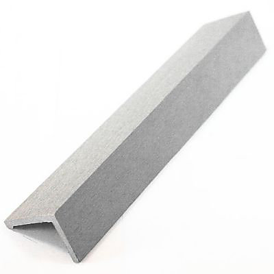 Cornière de finition bardage Greenwall et terrasse Greendeck gris - 4 x 5 cm L.2,20 m