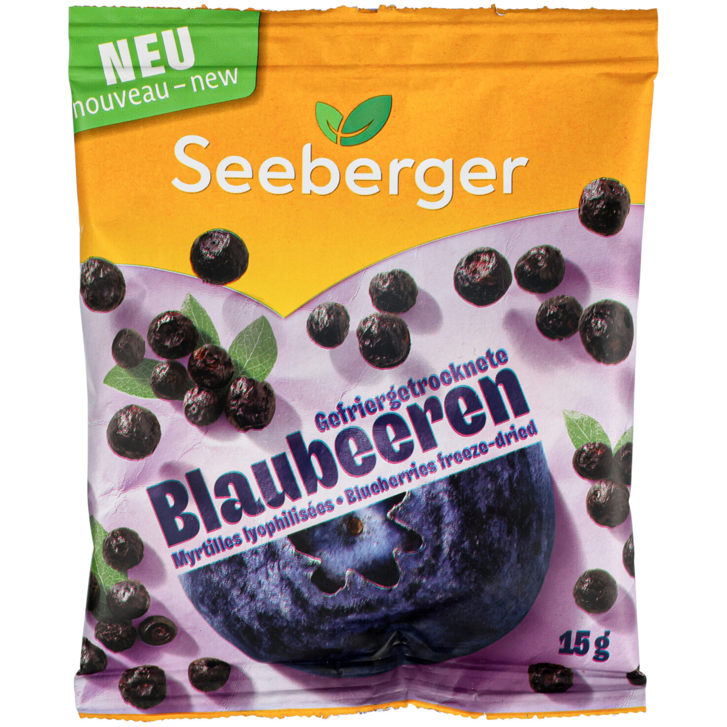 Seeberger Crunchy Heidelbeeren