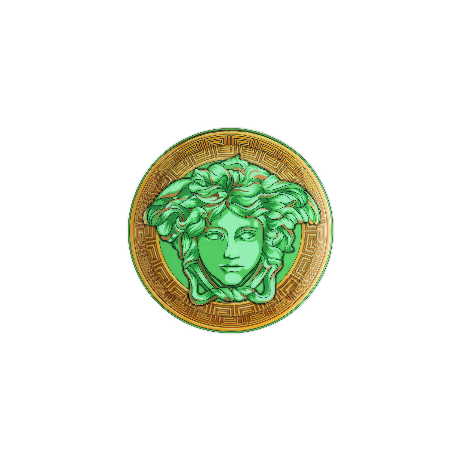 Medusa Amplified Green Coin Brotteller 17 cm