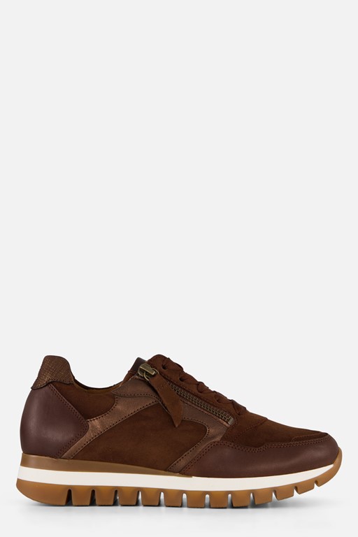 Gabor sneakers cognac Suede