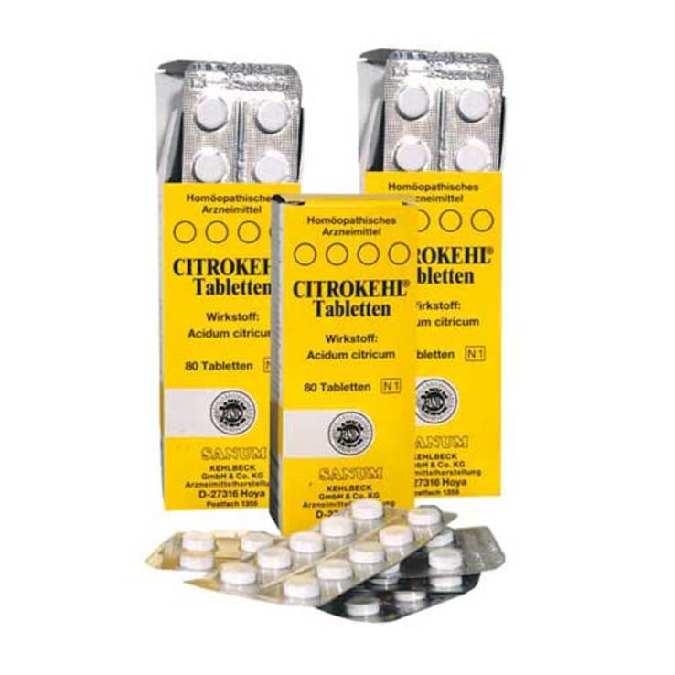 Citrokehl Tabletten, 3X80 St