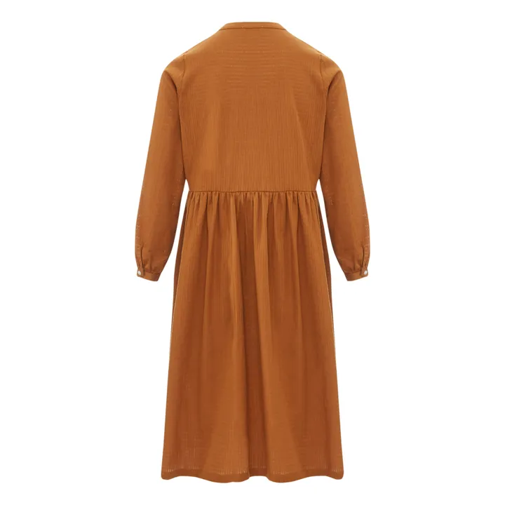 Tajinebanane Robe d'Allaitement Romance Coton Oeko-Tex | Marron