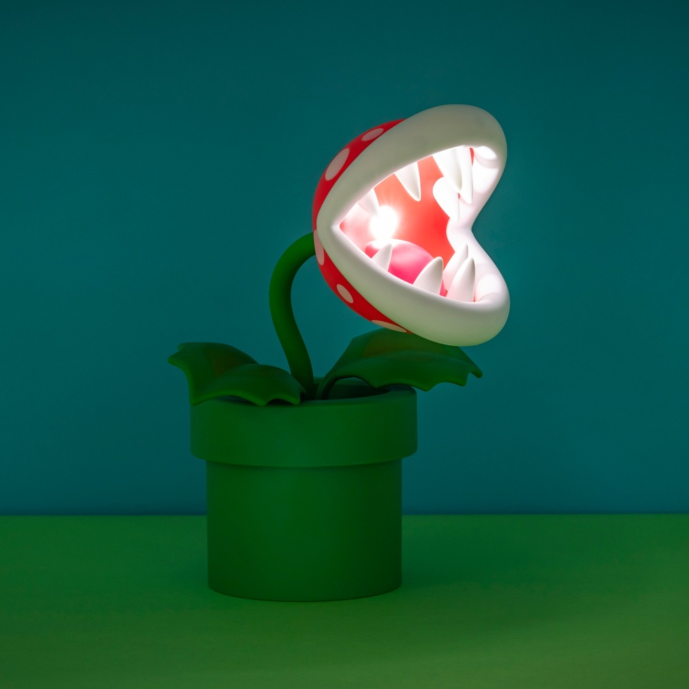 Super Mario Piranha-Pflanze, verstellbare Lampe