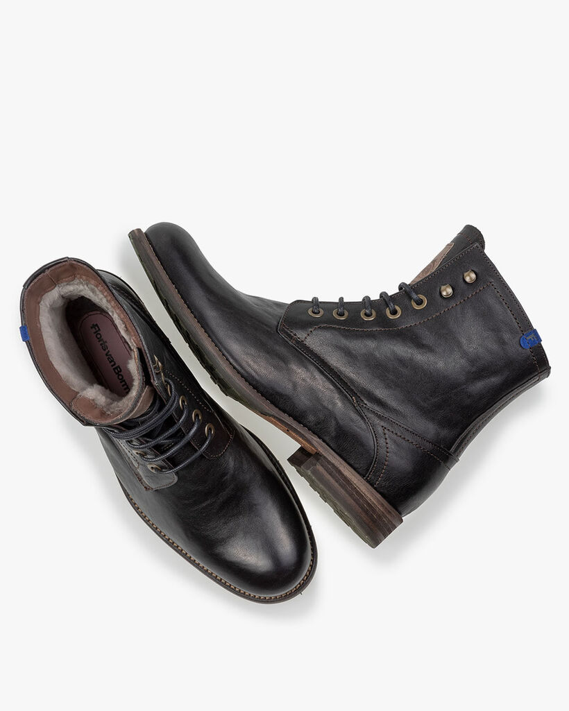 Gevoerde boots, schapenvacht