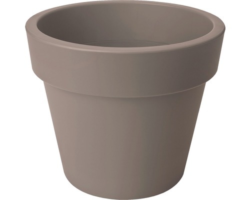 elho Green Basics kunststof plantenpot, Ø 40 cm, H 33 cm, taupe