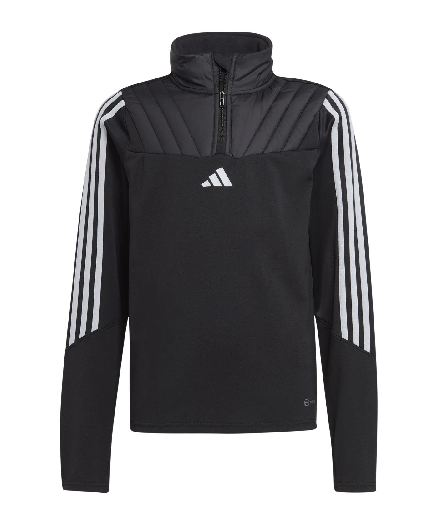 adidas Tiro 23 CB Sweatshirt Kids Schwarz Weiss