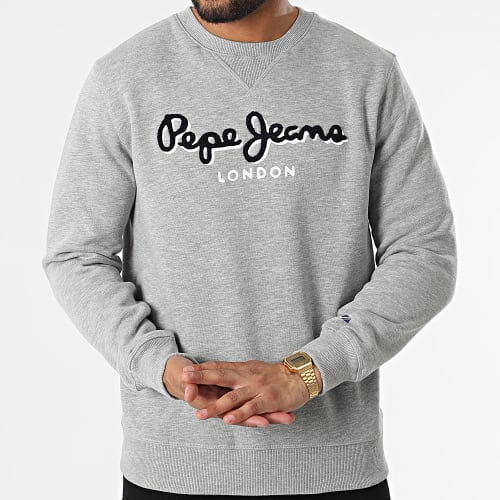 Sweat Crewneck Lamont Gris Chiné