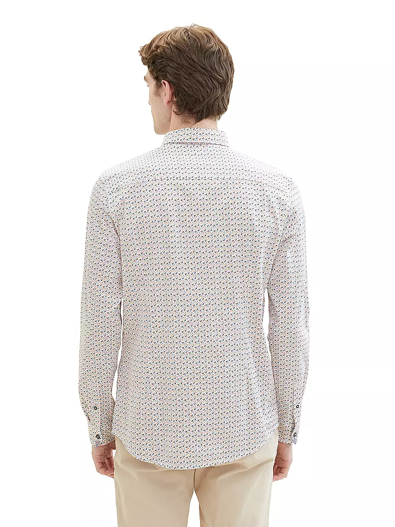 TOM TAILOR Hemd Fitted orange