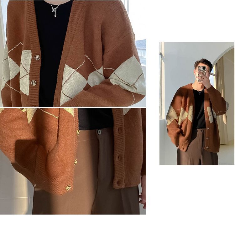Remeefa - Argyle Cardigan