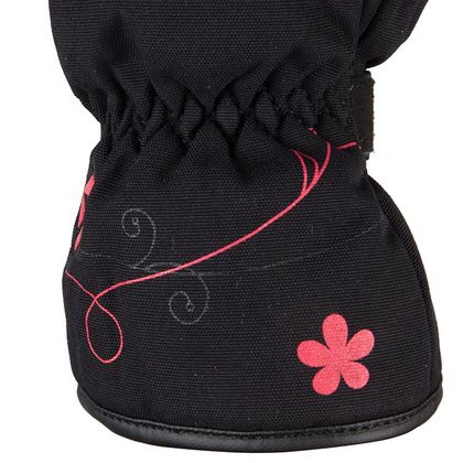 Gants DXR MALLOW LADY - Noir / Rose