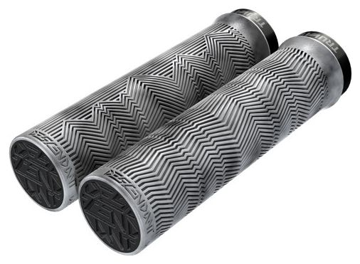 Paire de Grips Truvativ Descendant Gris / Noir Marbled