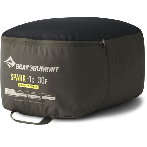 Sac de couchage SEA TO SUMMIT SPARK W -1C/30F DOWN SLEEPING BAG LONG BLACK/YELLOW