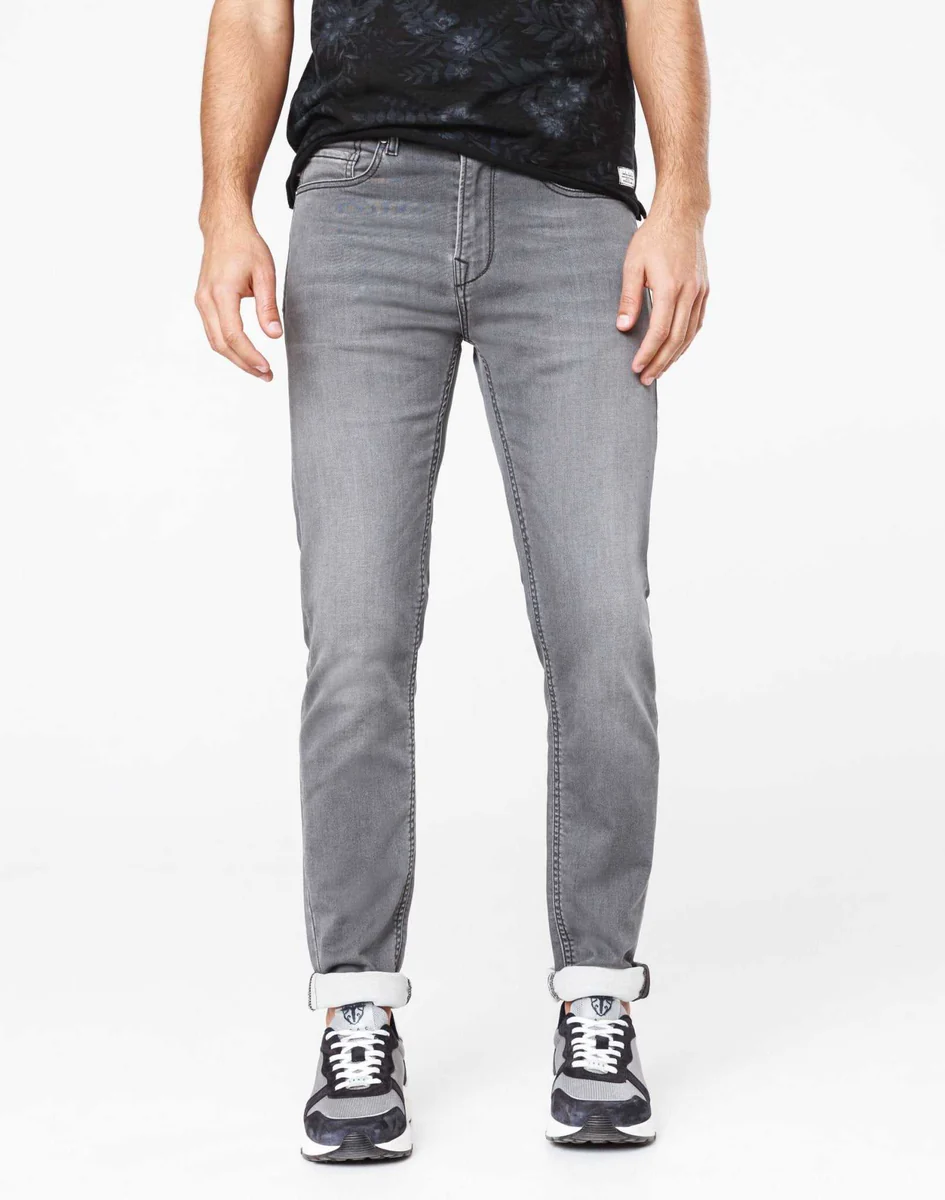 Jog-jean super slim gris