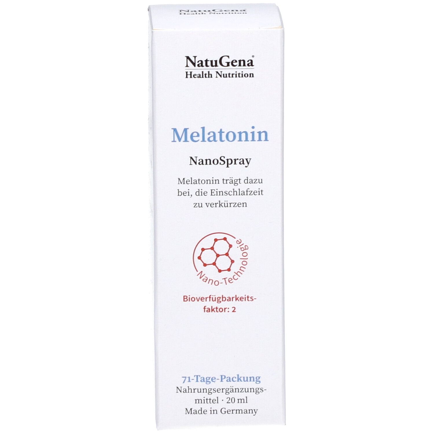 NatuGena® Melatonin NanoSpray