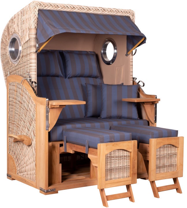 Rantum Teak PE shell strandstoel, ontwerp 582