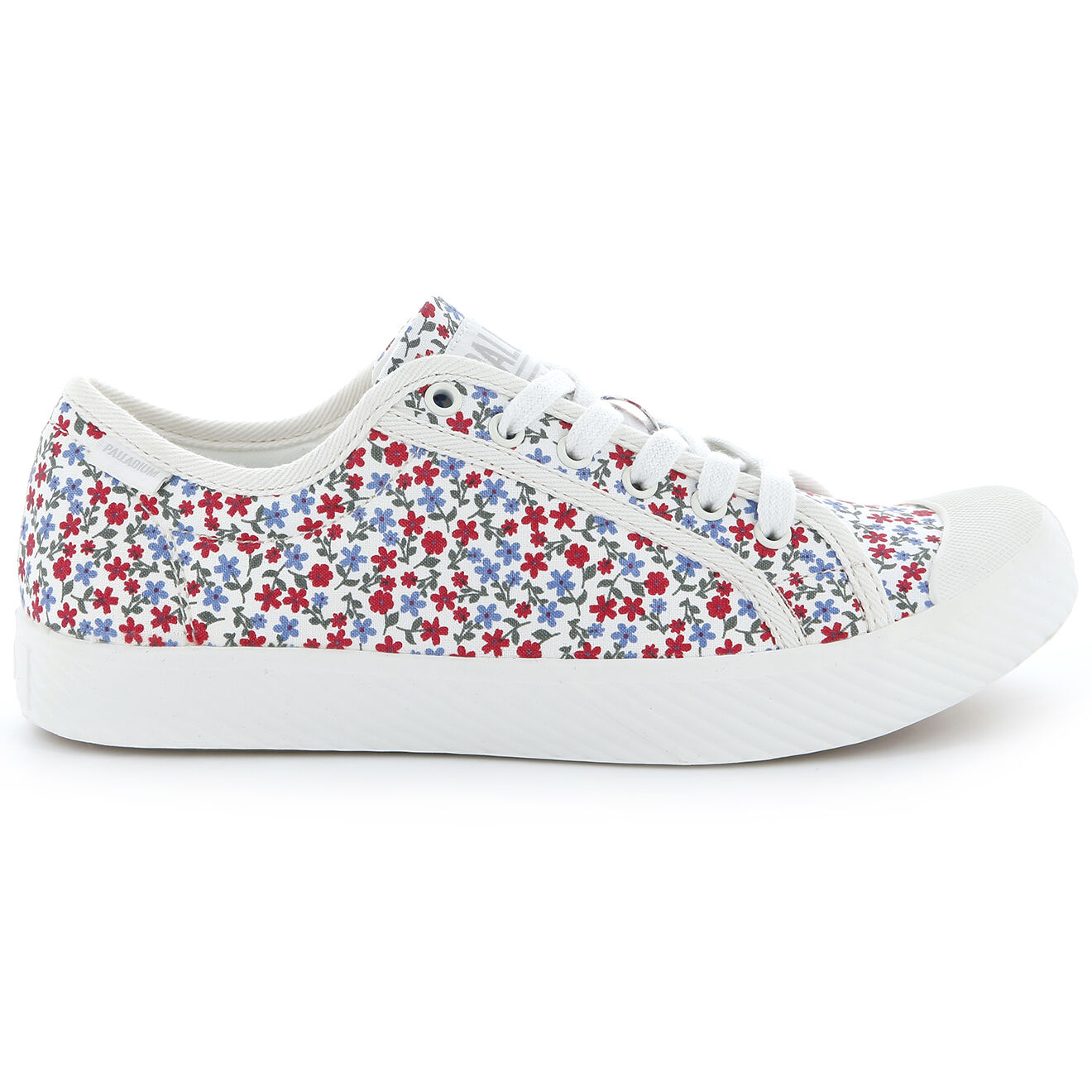 Palladium Baskets basses en Toile imprimée Phoenix multicolores