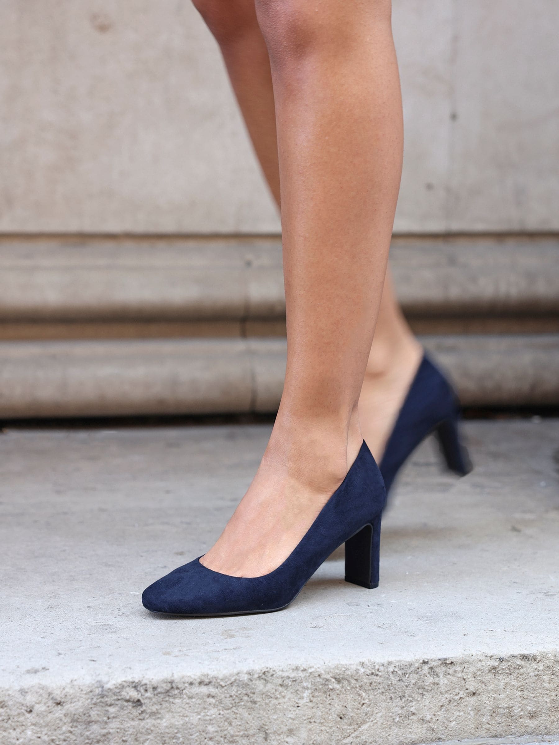 Blauw - Linzi Agenda Block Heel Courts