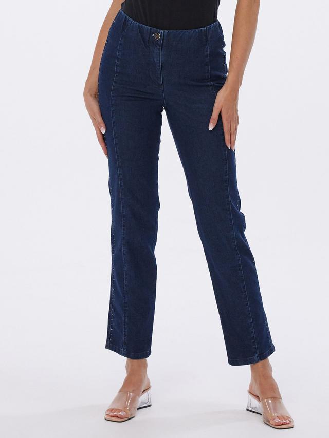 Jeans Chiara mit Strassgalon