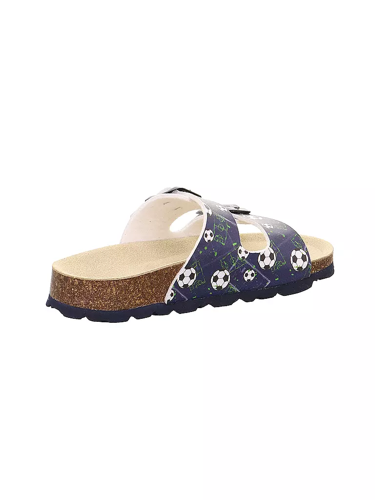 SUPERFIT Jungen Hausschuhe - Pantoffel  blau