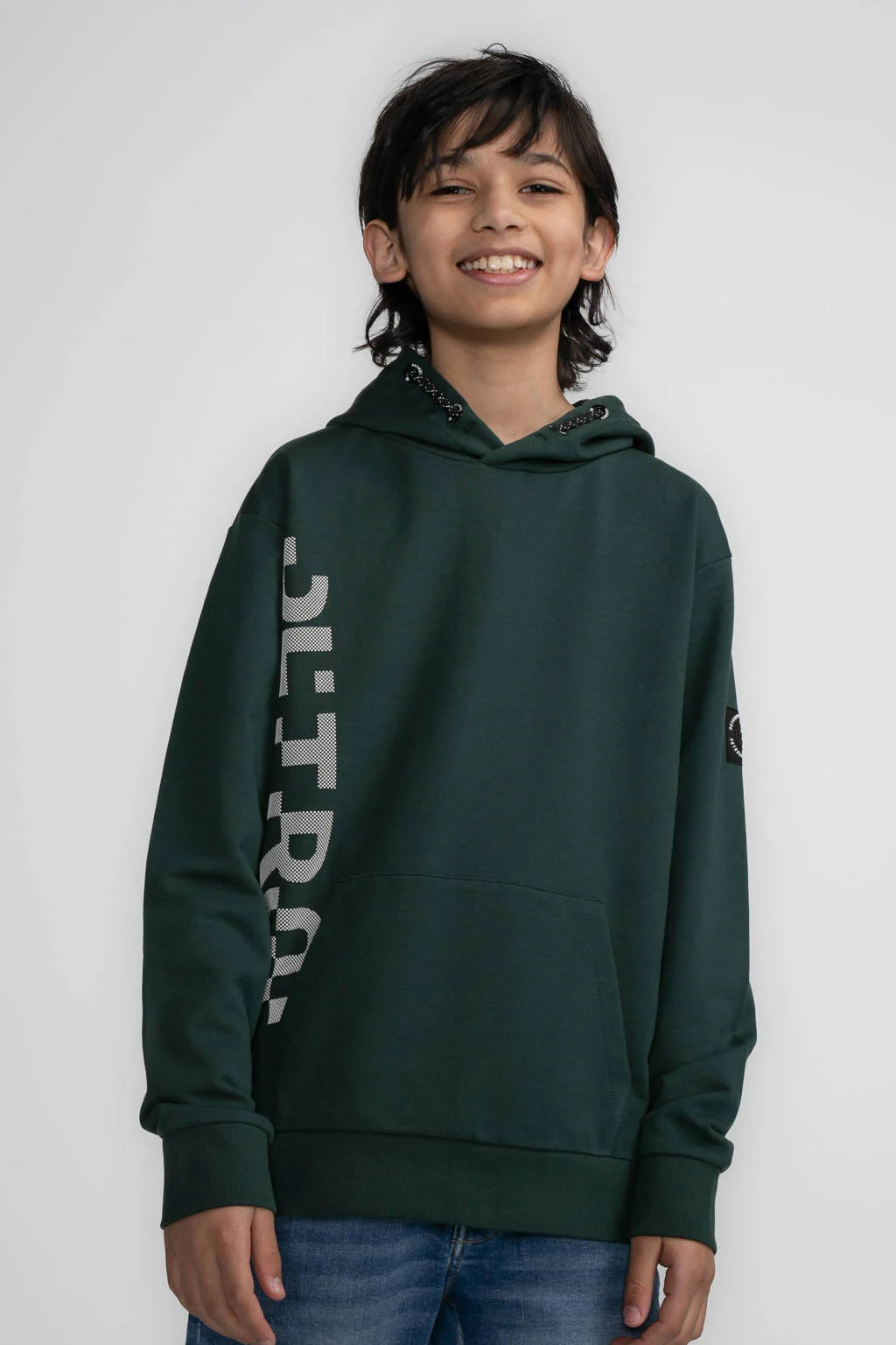 Petrol Industries hoodie groen