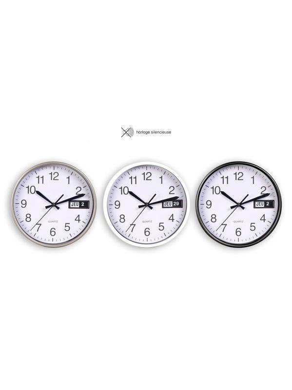 HORLOGE DATE FRANCAISE D.25CM