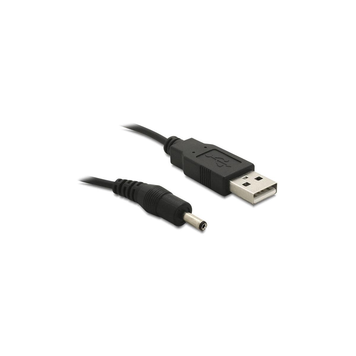 DeLOCK USB power cable, USB 2.0 Type A ma, DC 3,5x1,35mm, 1,5m, black