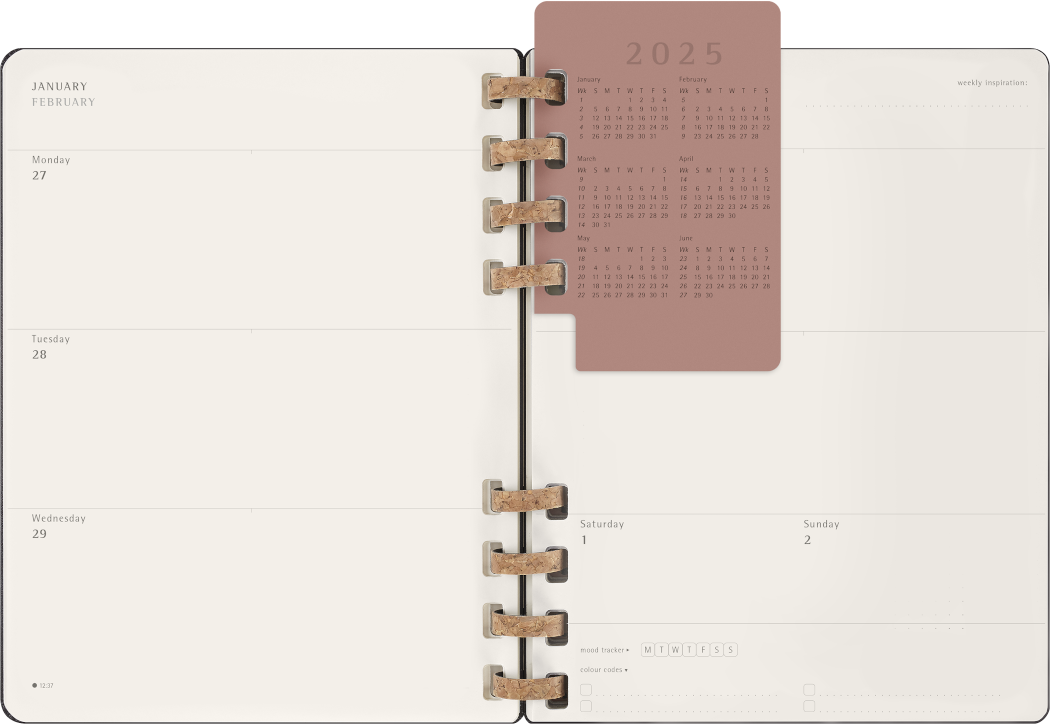 Life Planner 2025 XL 12-Month, Spiral