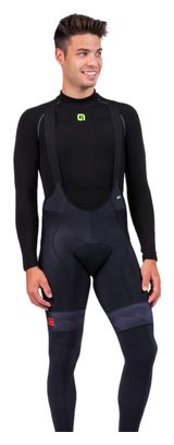 Cuissard Long Alé Mild Noir/Rouge