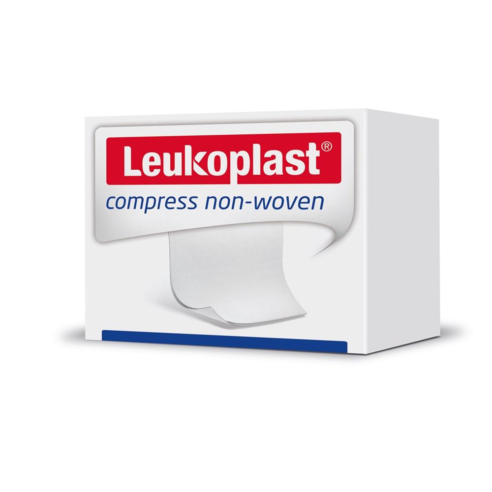 Leukoplast compress nonwoven<br>2 × 50 Stück, 5x5cm, steril