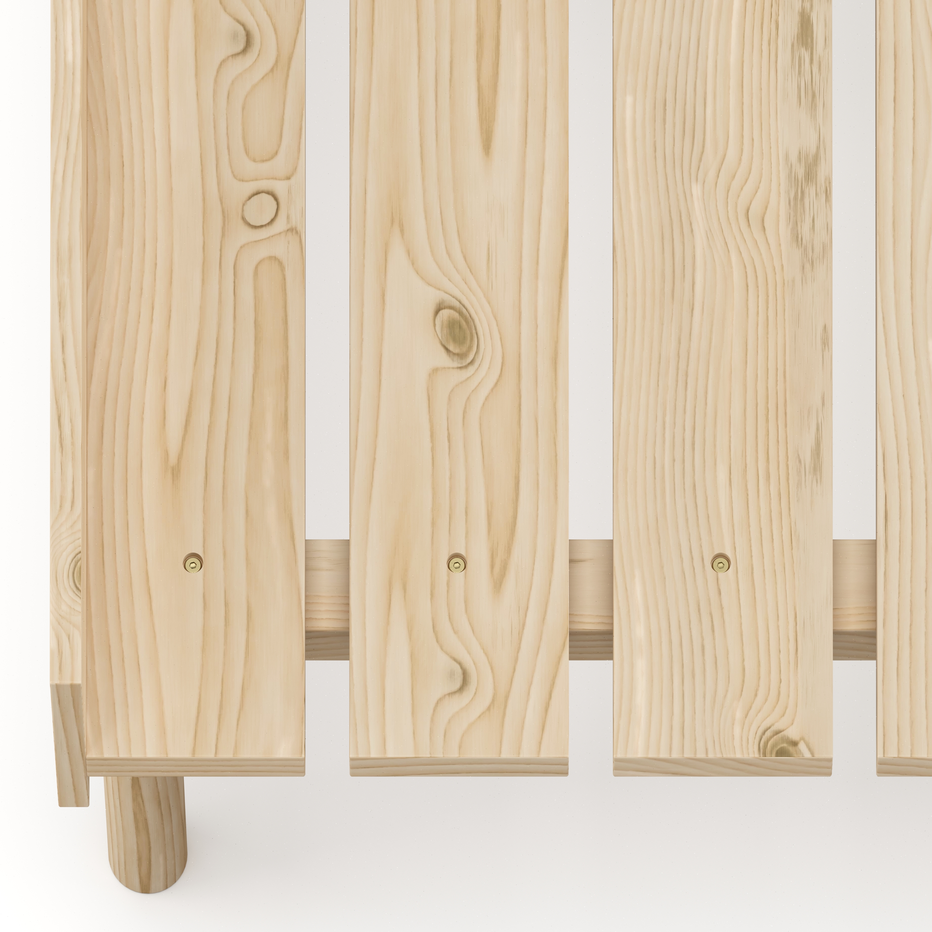 Futonbett Holzbett KIOTO 90 x 200 cm