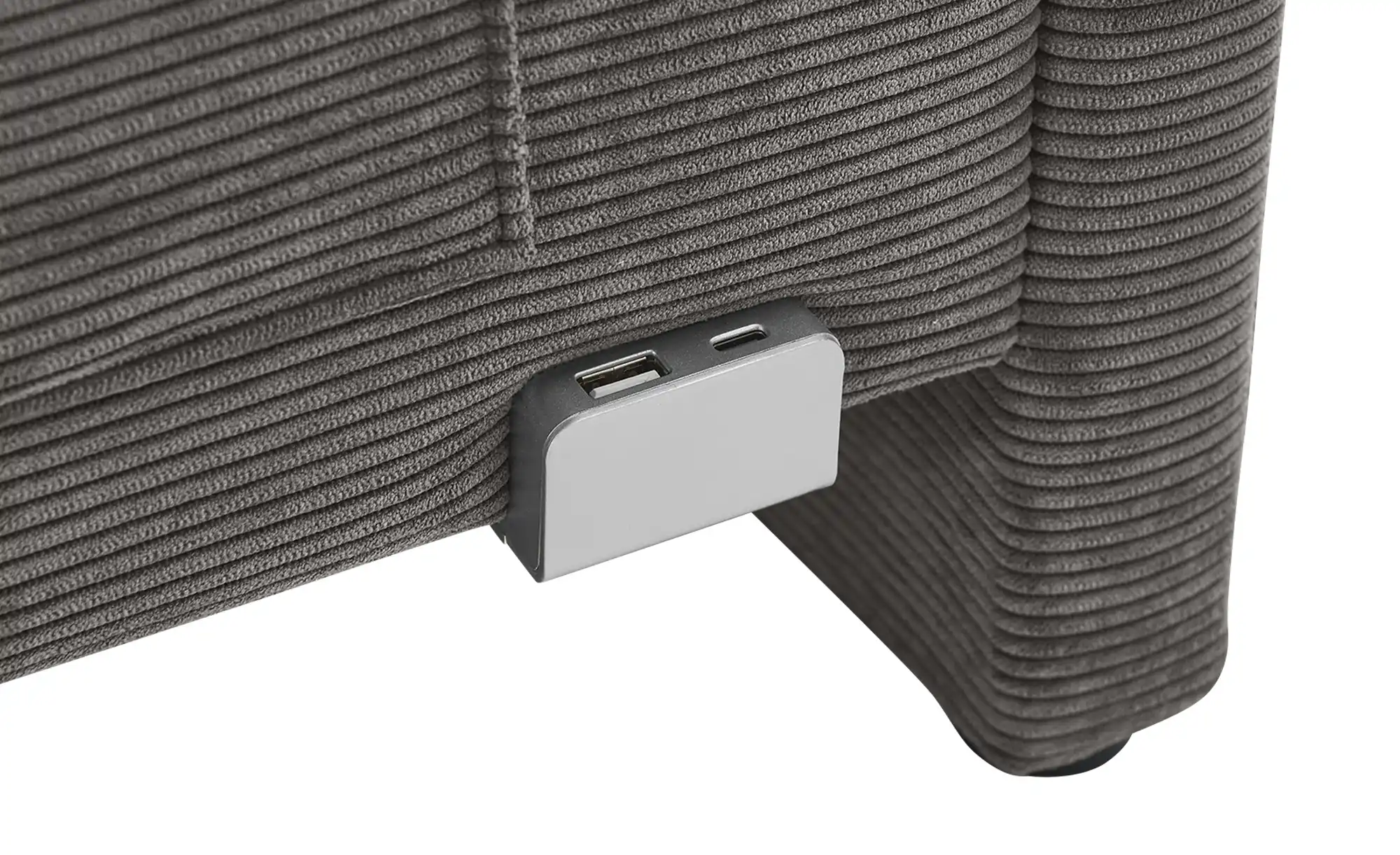 Polsterbettgestell mit USB-Anschluss Cool